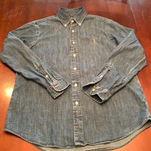 Ralph Lauren denim shirt size Large
